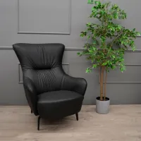 Fotoliu de birou living DecoPrim Aron Black photo 8