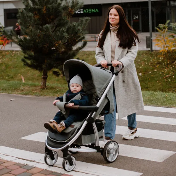 Детская коляска Carrello Vista 607-001/ Зелёный photo 8