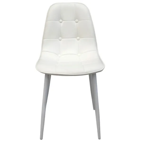 Scaun de bucătărie DecoPrim M-01-3 63TP Piele artificială/ White photo 2