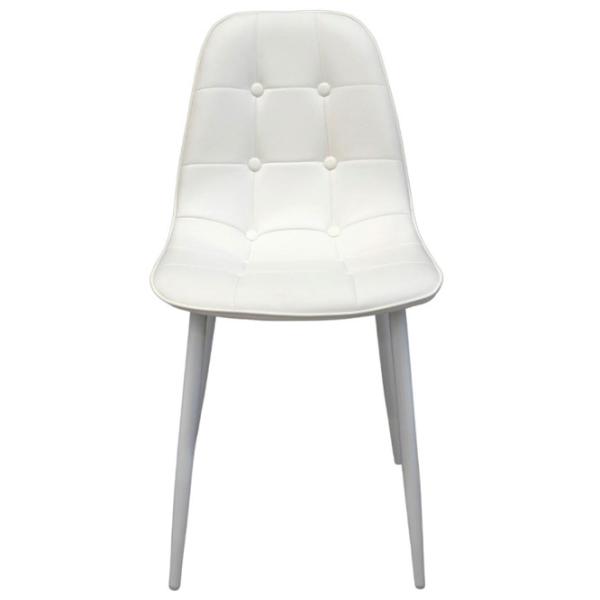 Scaun de bucătărie DecoPrim M-01-3 63TP Piele artificială/ White photo 2