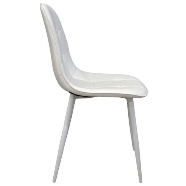 Scaun de bucătărie DecoPrim M-01-3 63TP Piele artificială/ White photo 3