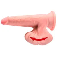 Dildo King Cock Triple Density (24.5 cm) Beige photo 3