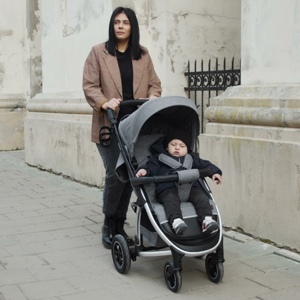 Детская коляска Carrello Vista Air 2 in 1 611-002/ Светло-серый photo 8