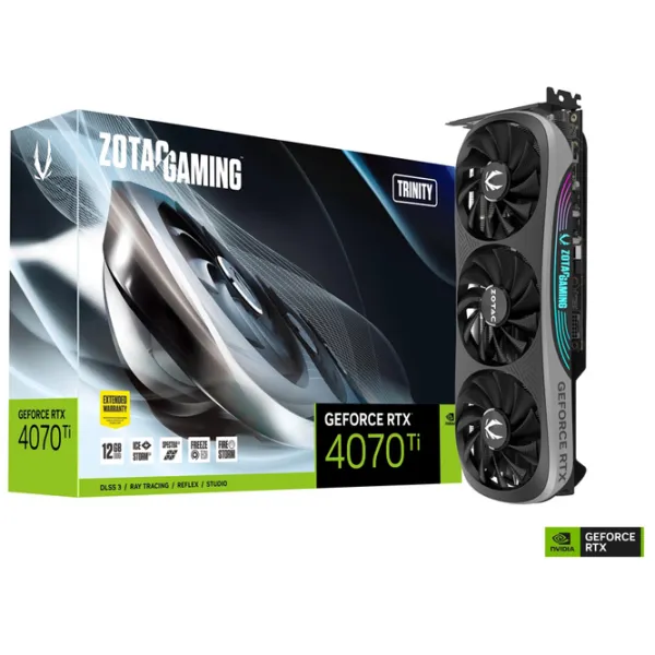 Placă video Zotac GeForce RTX 4070 Ti Trinity PCI Express x16 4.0 / 12 GB photo 6