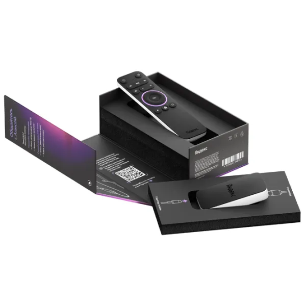 Smart Media Player Yandex TV Box Yandex HDMI/ Black photo 2