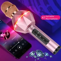 Microfon Helmet BT K7 Pink photo 3