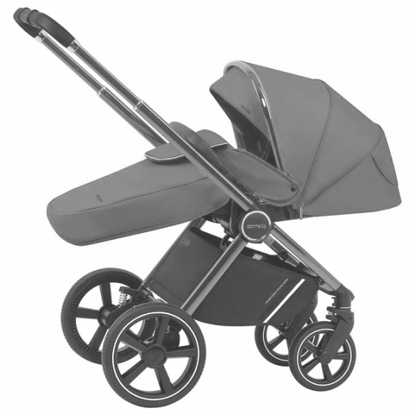 Cărucior pentru copil Carrello Ultimo 2 in 1 Chrome 599-003/ Beige photo 3