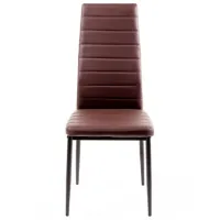 Scaun de bucătărie AG Aston Piele artificială/ Brown photo 2