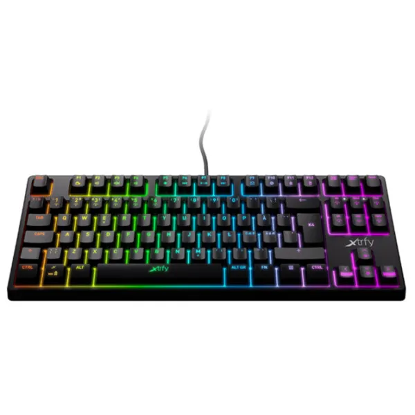 Tastatură Xtrfy K4 TKL Cu fir/ Black photo 2