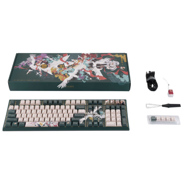 Tastatură Varmilo VBS108 Fără fir + Cu fir/ Green photo 8