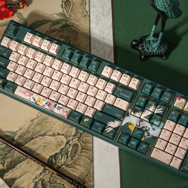 Tastatură Varmilo VBS108 Fără fir + Cu fir/ Green photo 12