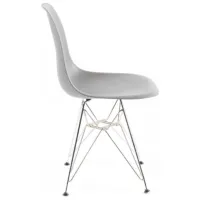 Scaun de bucătărie AG Bravo Steel Plastic/ Gray photo 3