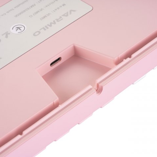 Tastatură Varmilo Sakura R2 Cherry MX Red Fără fir + Cu fir/ Pink photo 6