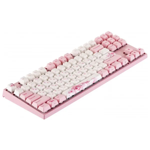 Tastatură Varmilo Sakura R2 Cherry MX Red Fără fir + Cu fir/ Pink photo 15