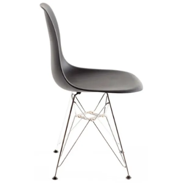 Scaun de bucătărie AG Bravo Steel Plastic/ Black photo 3