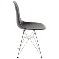 Scaun de bucătărie AG Bravo Steel Plastic/ Black photo 3
