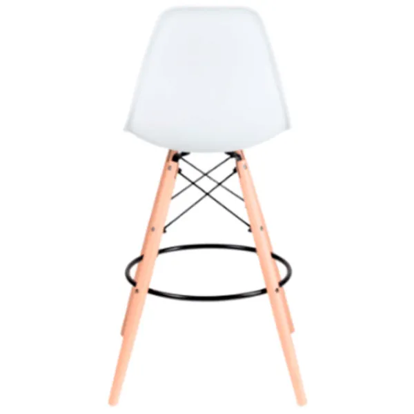 Scaun de bucătărie AMF Bravo Hoker Plastic/ White photo 4
