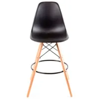 Scaun de bucătărie AMF Bravo Hoker Plastic/ Black photo 2