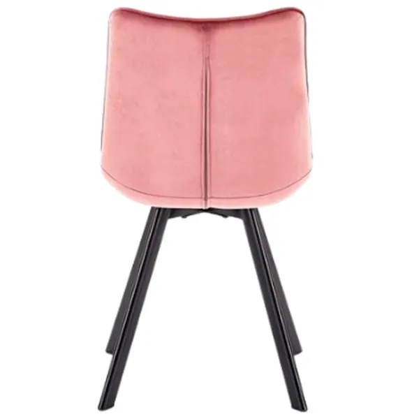 Scaun de bucătărie AG K332 Velur/ Pink photo 3 Scaun de bucătărie AG K332 Velur/ Pink photo 3
