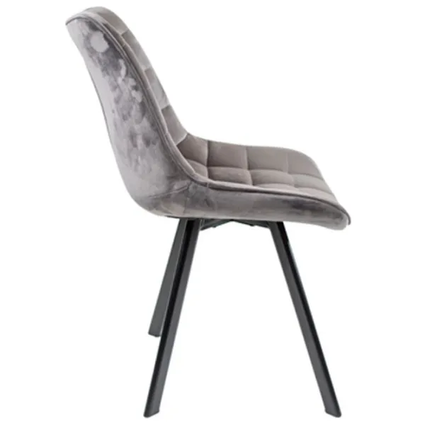 Scaun de bucătărie AG K332 Velur/ Gray photo 3