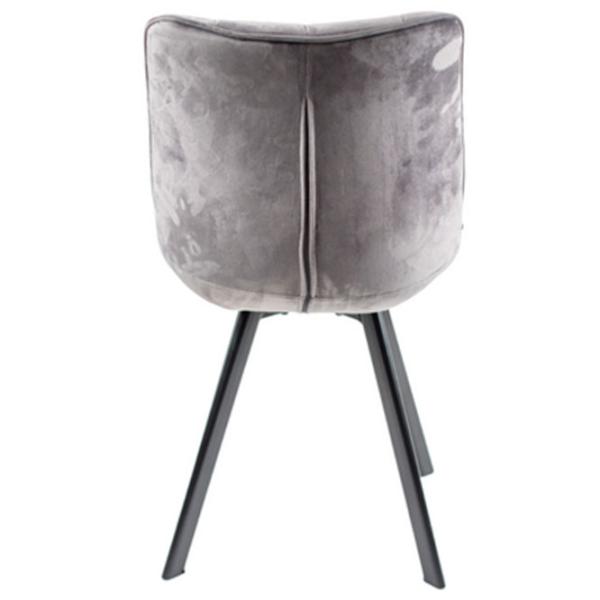 Scaun de bucătărie AG K332 Velur/ Gray photo 4