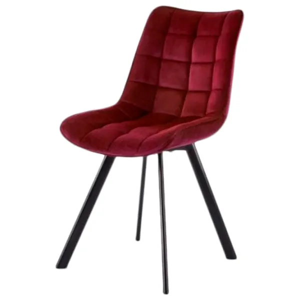Scaun de bucătărie AG K332 Velur/ Bordo photo 2