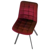 Scaun de bucătărie AG K332 Velur/ Bordo photo 4