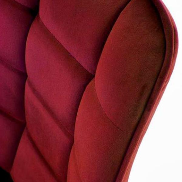 Scaun de bucătărie AG K332 Velur/ Bordo photo 6