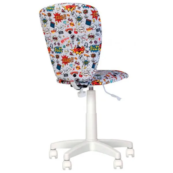 Fotoliu de birou Nowy Styl Polly GTS СМ-02 Stofă/ Multicolor White photo 4