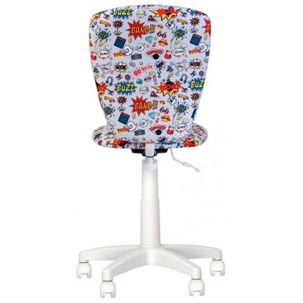 Fotoliu de birou Nowy Styl Polly GTS СМ-02 Stofă/ Multicolor White photo 5