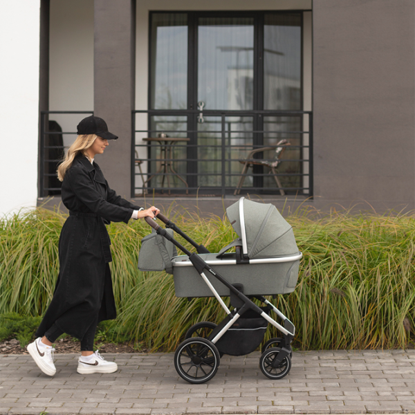 Детская коляска Carrello Aurora New 2 in 1 468-004/ Зелёный photo 10