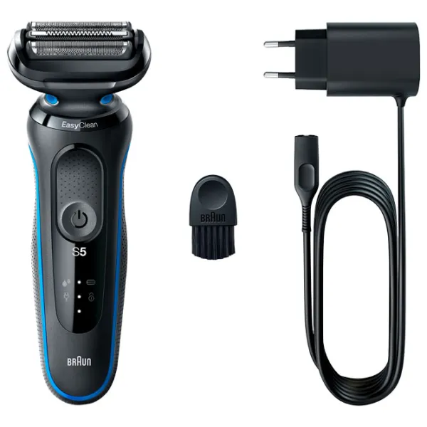 Бритва электрическая Braun 51-B1000s Синий Черный  photo 3
