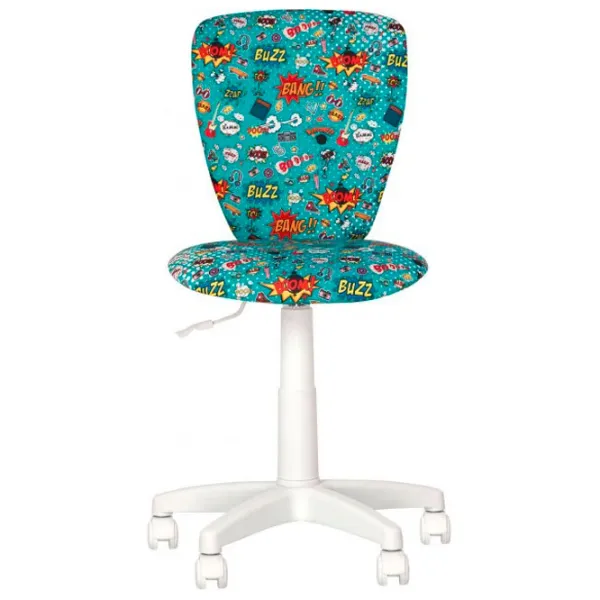 Офисное кресло Nowy Styl Polly GTS СМ-02 Ткань/ Синий Белый photo 2