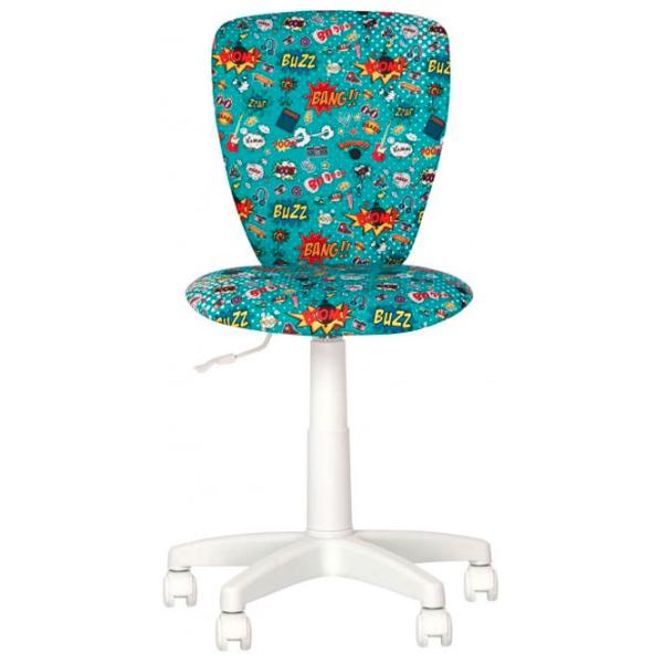 Офисное кресло Nowy Styl Polly GTS СМ-02 Ткань/ Синий Белый photo 2