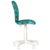 Fotoliu de birou Nowy Styl Polly GTS СМ-01 Stofă/ Blue White photo 3