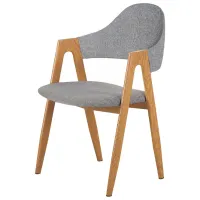 Scaun de bucătărie Halmar K344 ECO Piele/ Gray photo 2
