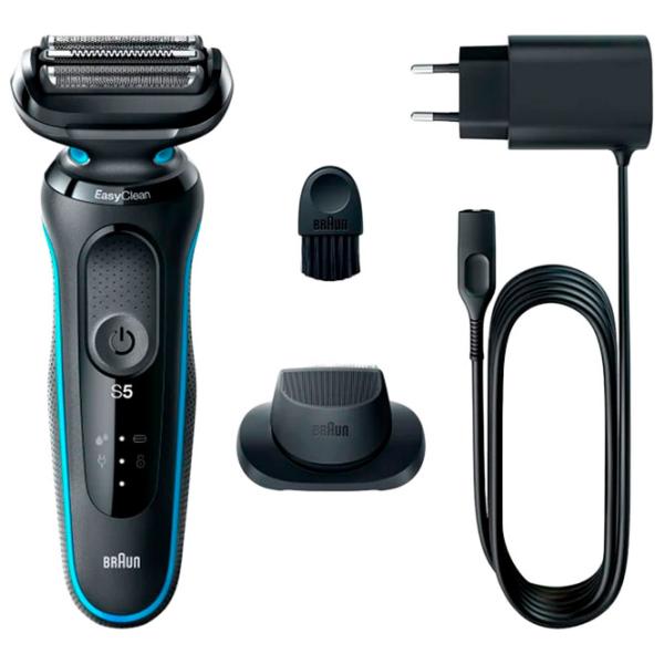Aparat de ras electric Braun 51-M1200s Teal Blue  photo 2