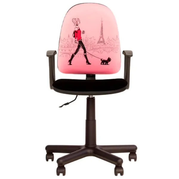 Офисное кресло Nowy Styl Falcon GTP Ткань/ Черный Розовый photo 2 Офисное кресло Nowy Styl Falcon GTP Ткань/ Черный Розовый photo 2