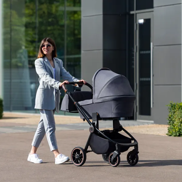 Детская коляска Carrello Epica 2 in 1 (E70) 609-001/ Черный photo 7