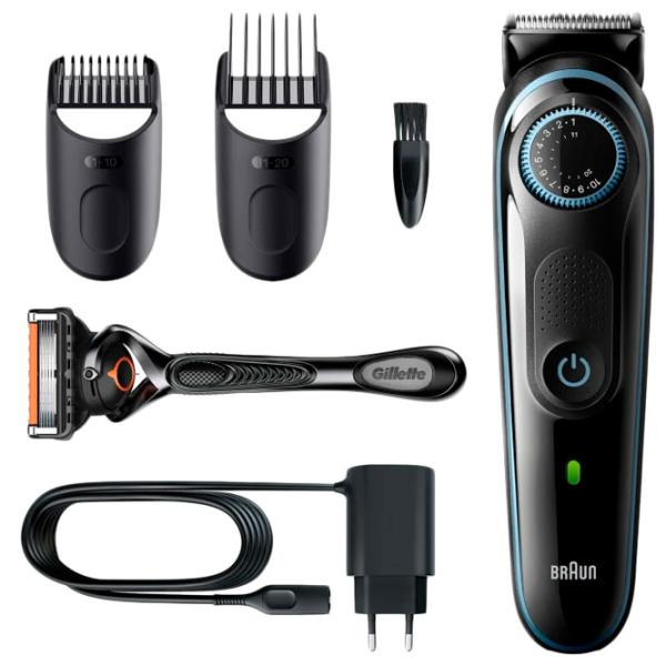 Trimmer facial Braun BT3340 Black photo 2