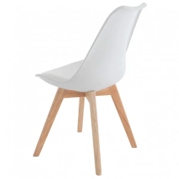 Scaun de bucătărie DecoPrim Jerry Piele artificială/ Gray photo 3