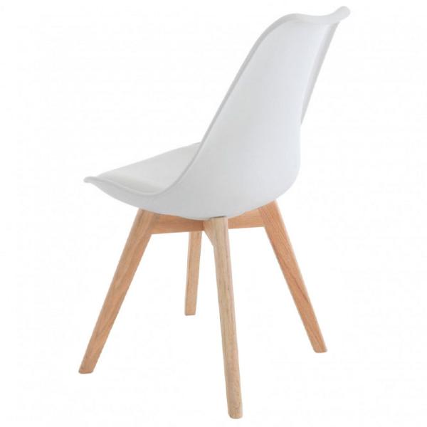 Scaun de bucătărie DecoPrim Jerry Piele artificială/ Gray photo 3