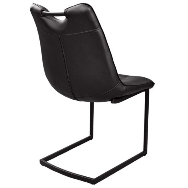 Scaun de bucătărie DecoPrim Confort Piele artificială/ Black photo 4 Scaun de bucătărie DecoPrim Confort Piele artificială/ Black photo 4