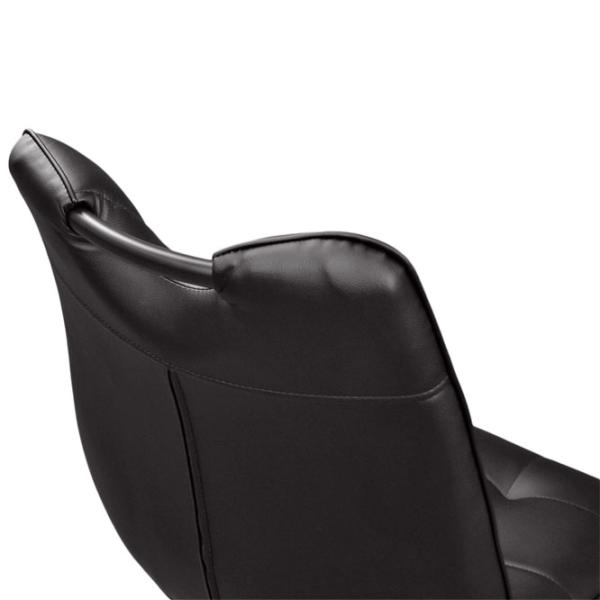 Scaun de bucătărie DecoPrim Confort Piele artificială/ Black photo 7 Scaun de bucătărie DecoPrim Confort Piele artificială/ Black photo 7