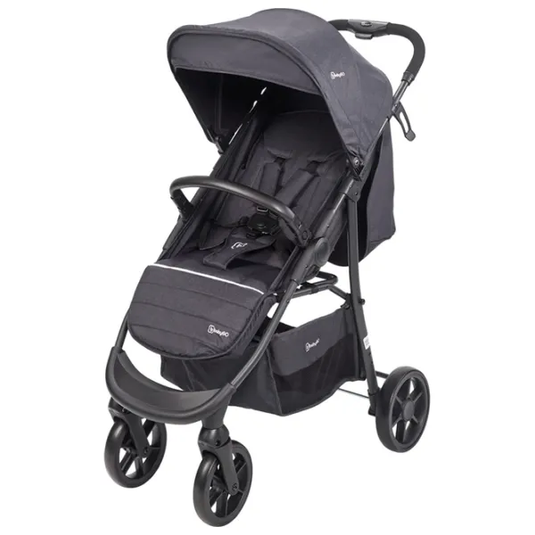 Cărucior pentru copil BabyGo Style 3 in 1 506-001/ Black photo 2