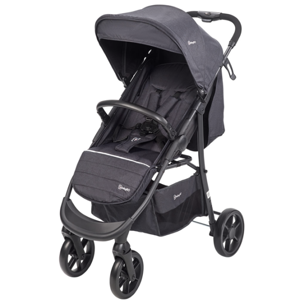 Cărucior pentru copil BabyGo Style 3 in 1 506-001/ Black photo 2