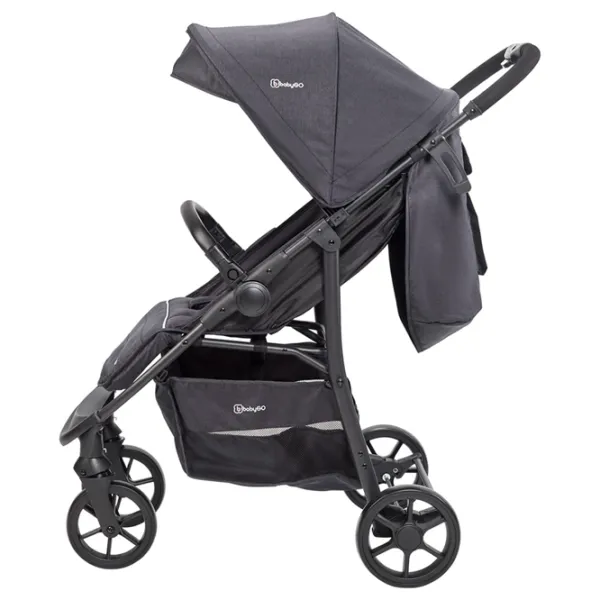 Cărucior pentru copil BabyGo Style 3 in 1 506-001/ Black photo 3