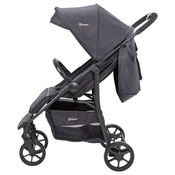 Cărucior pentru copil BabyGo Style 3 in 1 506-001/ Black photo 3