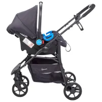 Cărucior pentru copil BabyGo Style 3 in 1 506-001/ Black photo 4