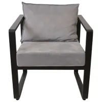 Fotoliu living DecoPrim York Black Gray photo 2